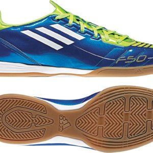 adidas F10 IN Royal-Lime